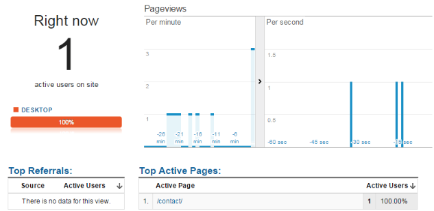 Testing Filtered View - Exclude IP Google Analytics